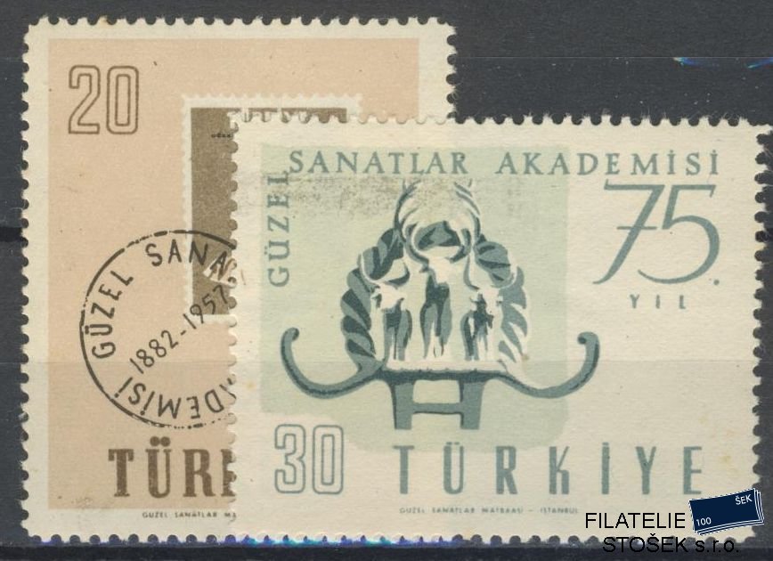Turecko známky Mi 1522-23