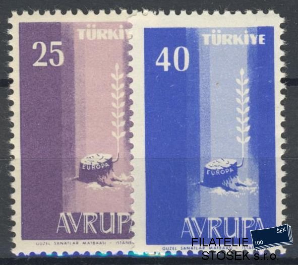 Turecko známky Mi 1610-11