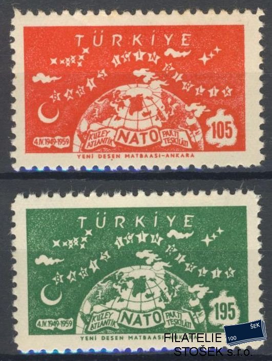 Turecko známky Mi 1621-22