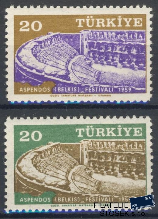Turecko známky Mi 1623-24