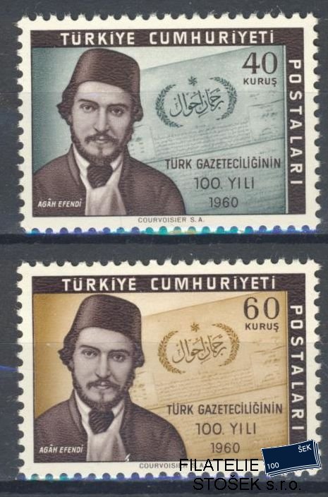 Turecko známky Mi 1781-82