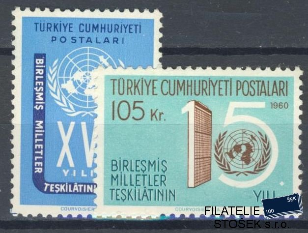 Turecko známky Mi 1783-84