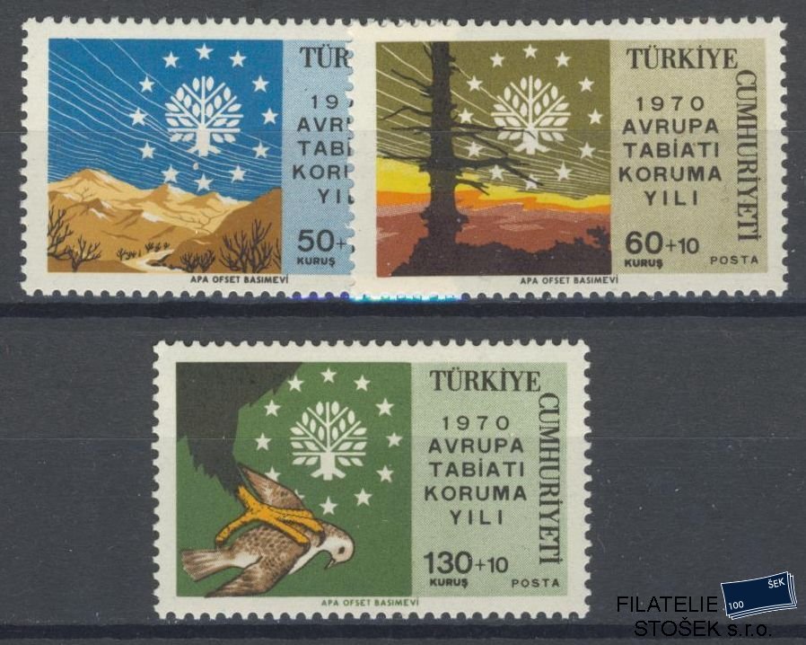 Turecko známky Mi 2158-60