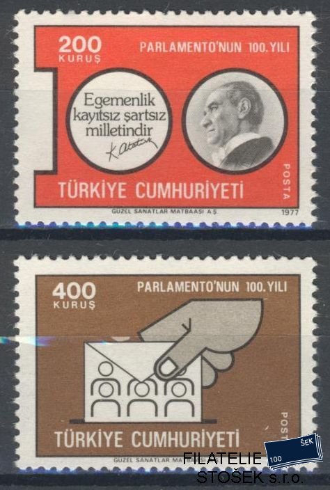 Turecko známky Mi 2413-14