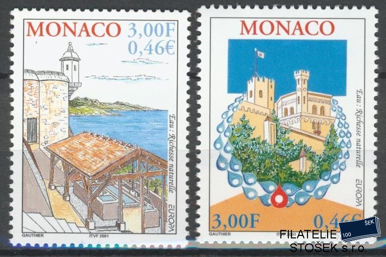 Monako známky Mi 2550-1