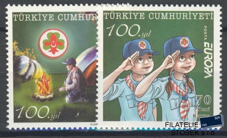 Turecko známky Mi 3588-89