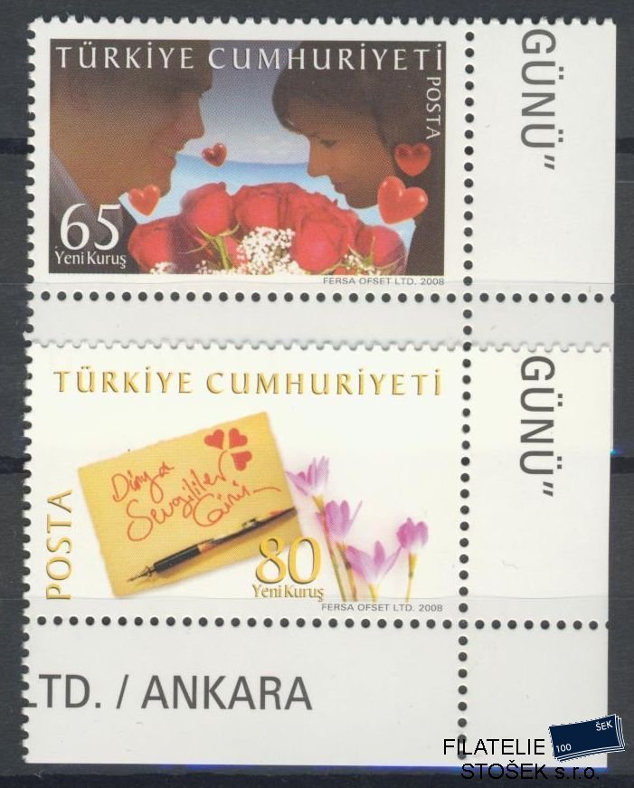 Turecko známky Mi 3648-49