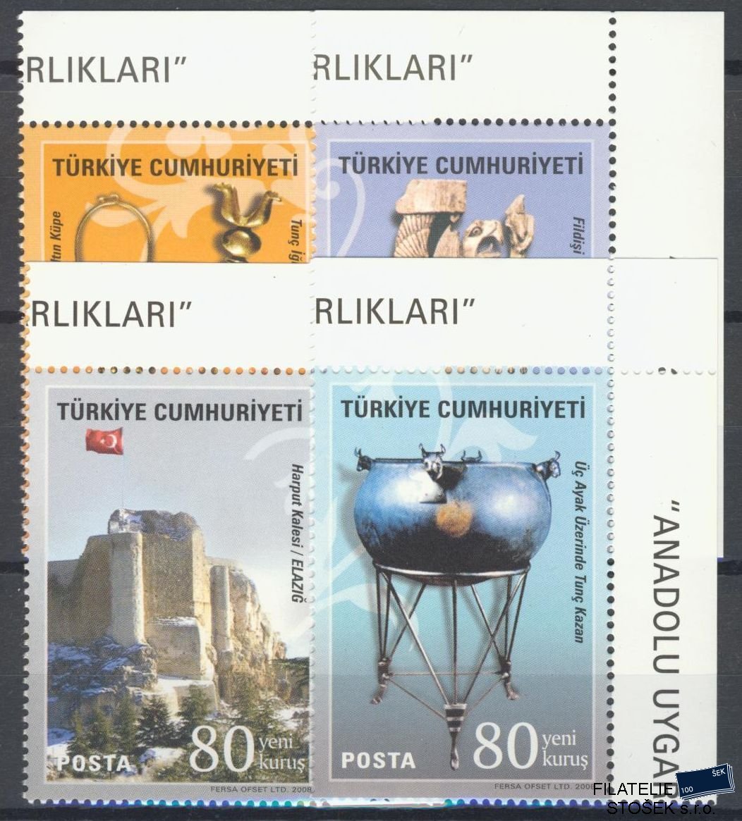 Turecko známky Mi 3654-57