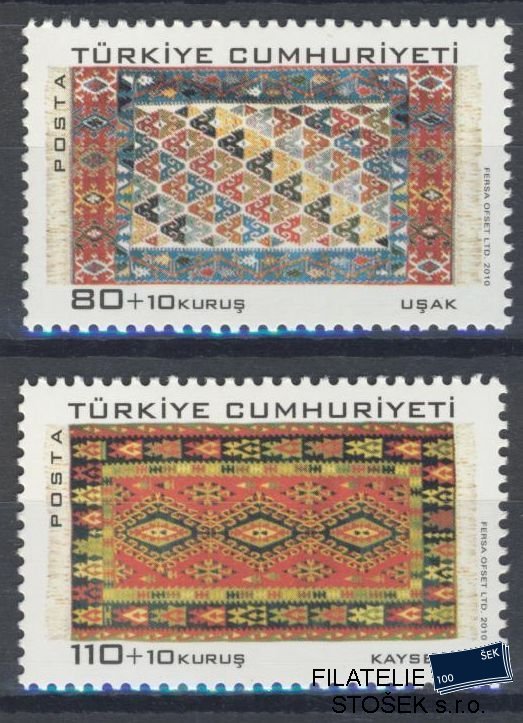 Turecko známky Mi 3856-57