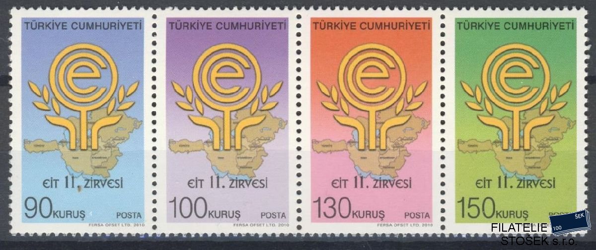 Turecko známky Mi 3858-61
