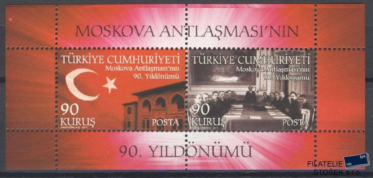 Turecko známky Mi Blok 77