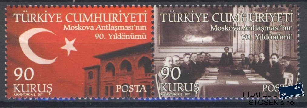 Turecko známky Mi 3873-74