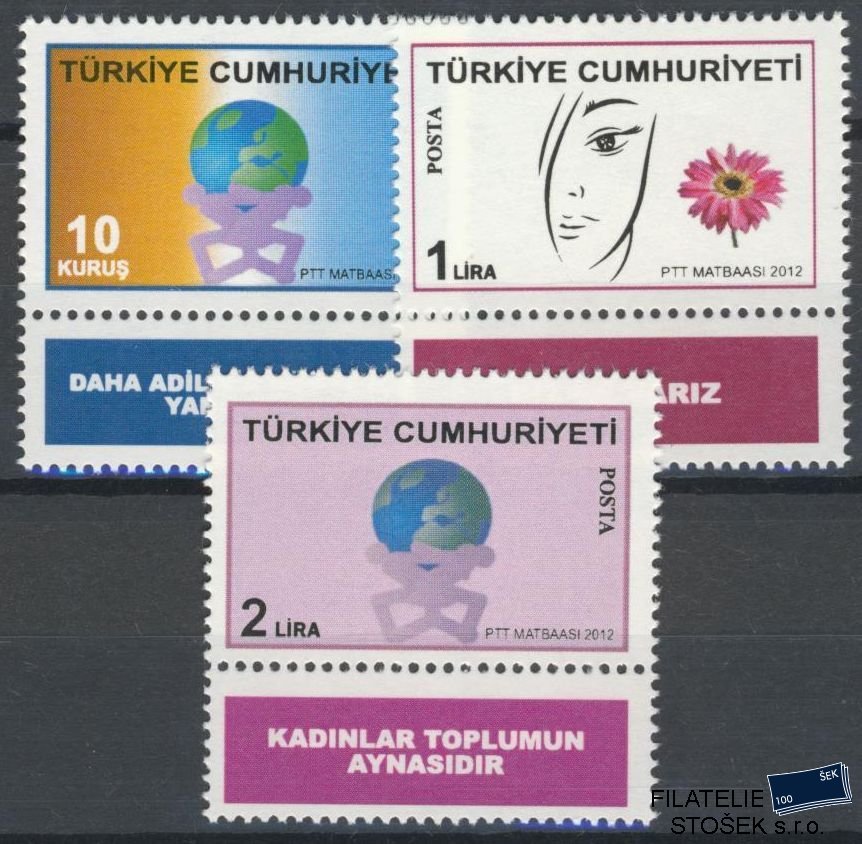 Turecko známky Mi 3933-35