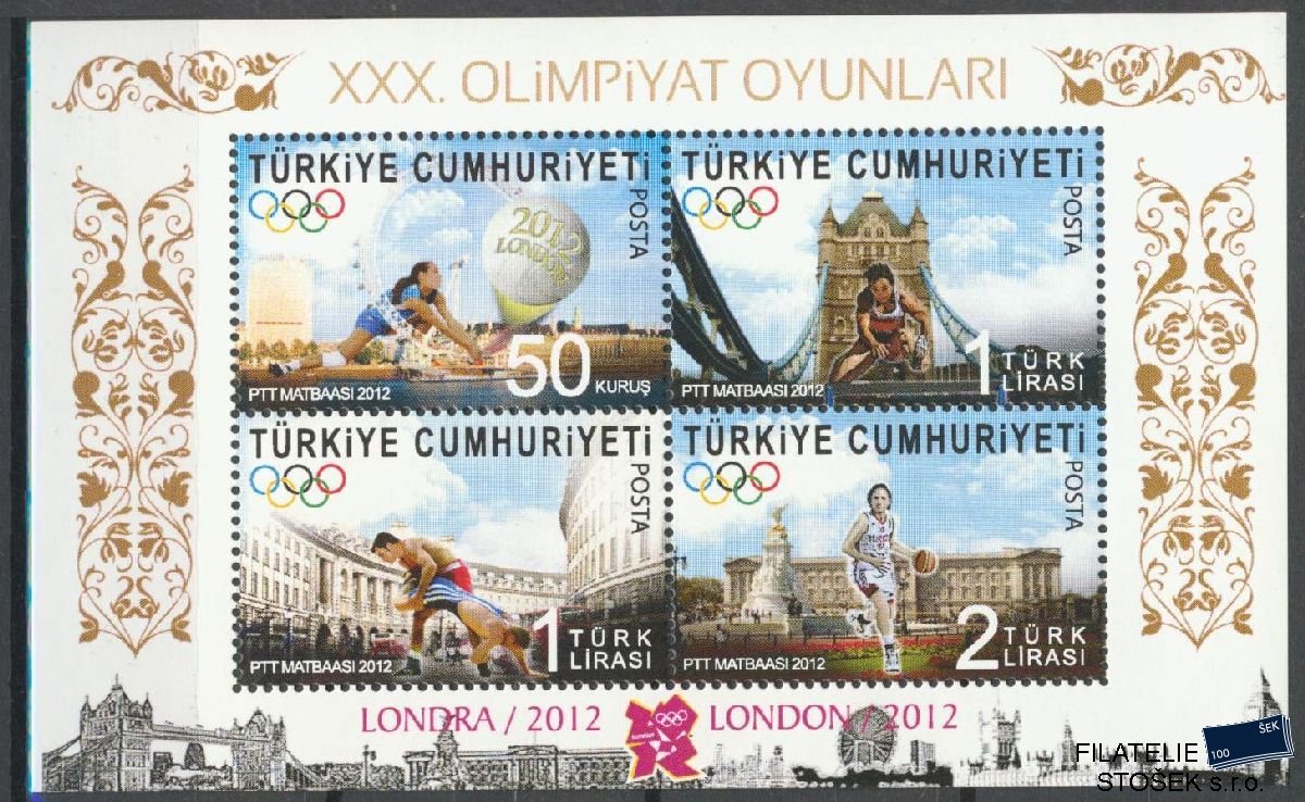 Turecko známky Mi Blok 89