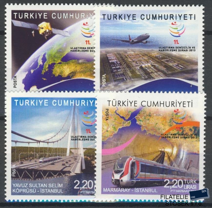 Turecko známky Mi 4061-64