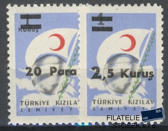 Turecko známky Mi Z 212-13