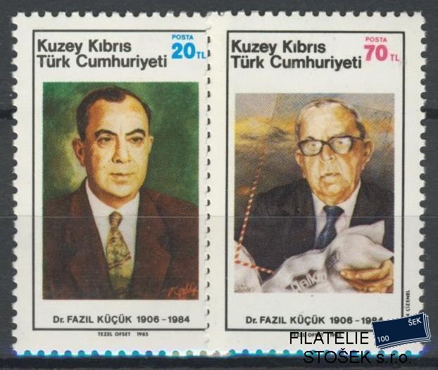 Turecký Kypr známky Mi 160-61