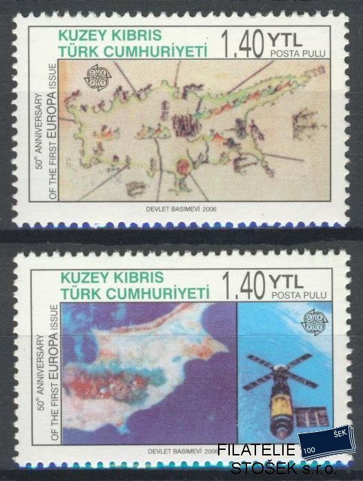 Turecký Kypr známky Mi 630-31
