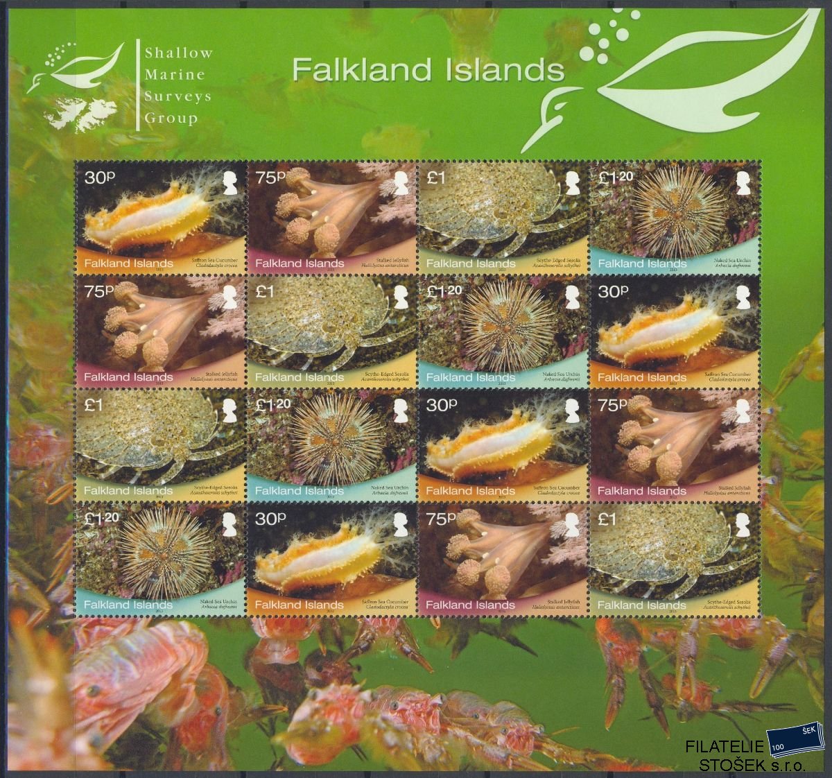 Falkland Islands známky Mi 1217-20 KL