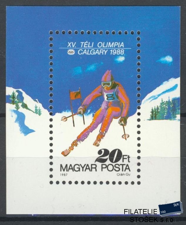 Maďarsko známky Mi Blok 193A