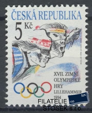 Česká republika známky Mi 0034