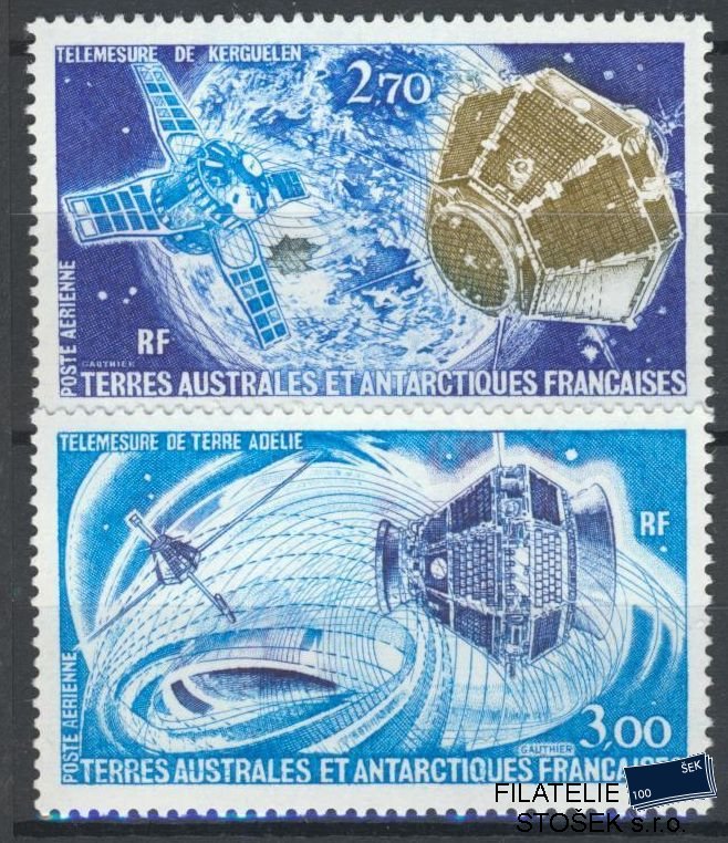 Francouzská Antarktida známky Mi 120-21