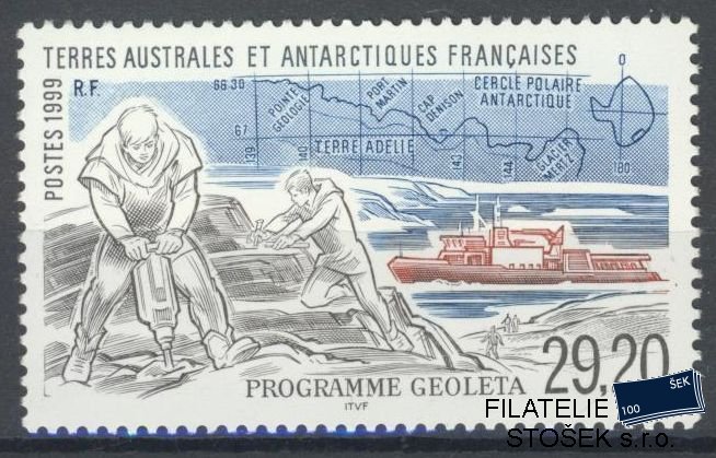Francouzská Antarktida známky Mi 399