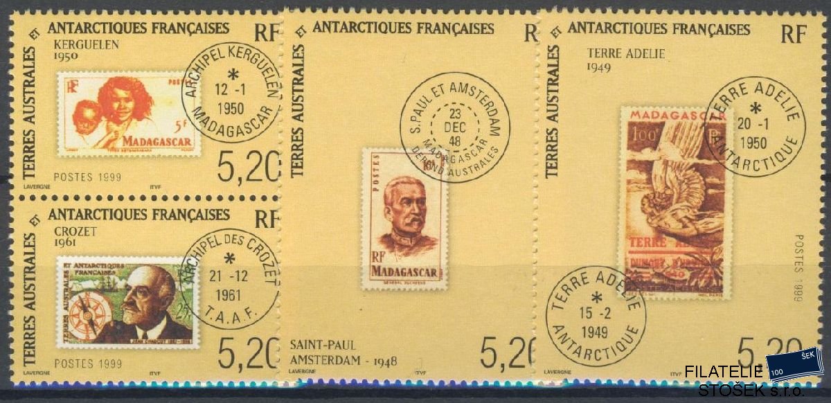 Francouzská Antarktida známky Mi 412-15