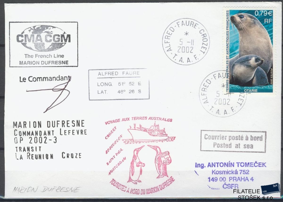 Francouzská Antarktida známky Mi 493 Celistvost