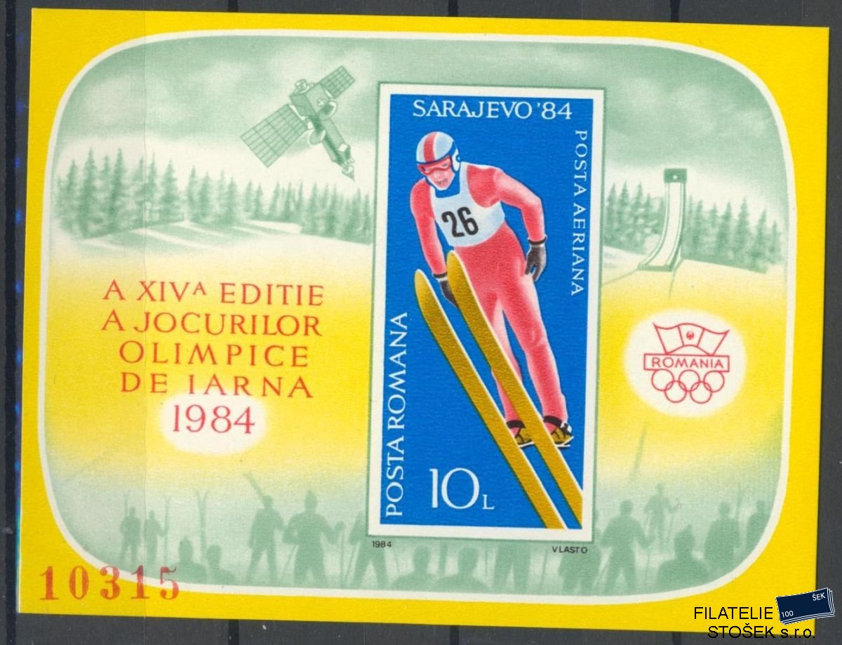 Rumunsko známky Mi Blok 199