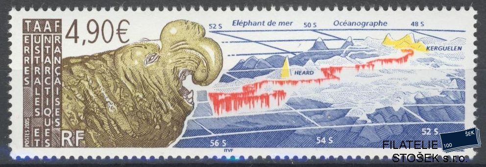 Francouzská Antarktida známky Mi 566