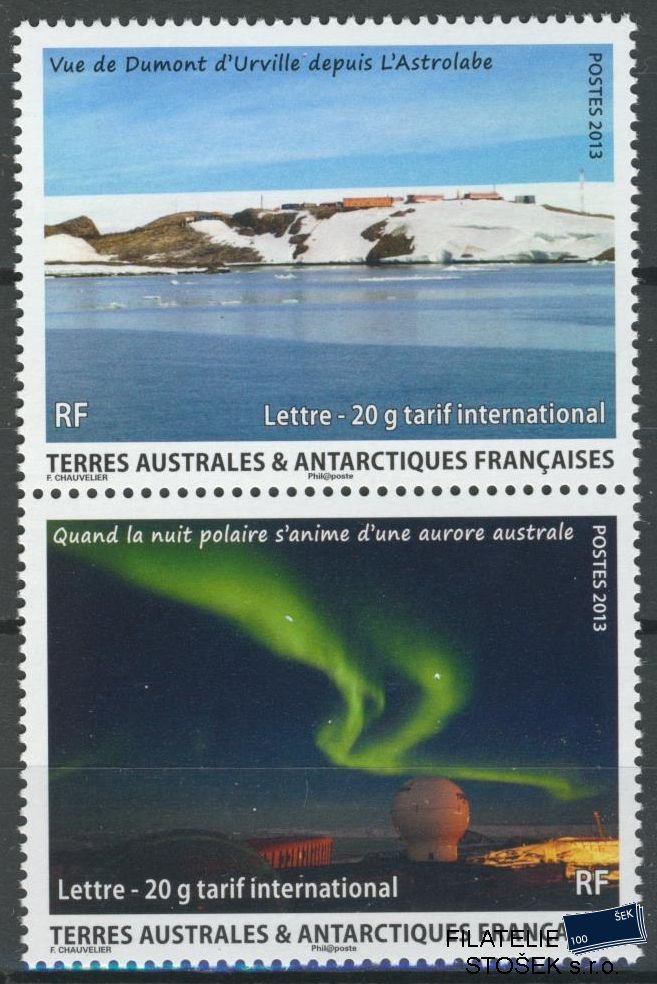 Francouzská Antarktida známky Mi 817-19