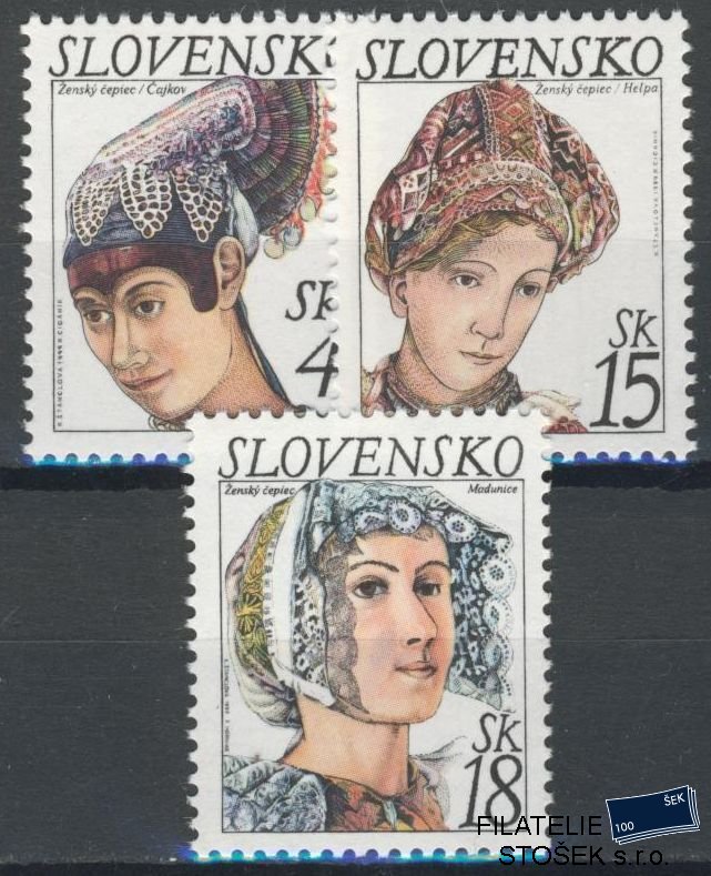 Slovensko známky 173-75
