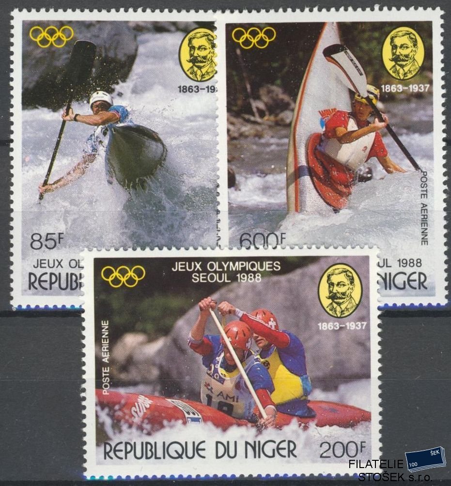 Niger známky Mi 1049-52 NK