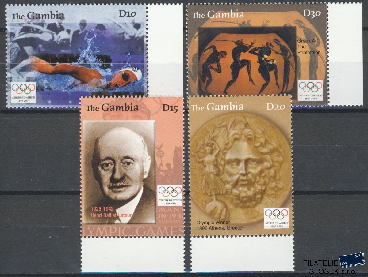 Gambia známky Mi 5247-50