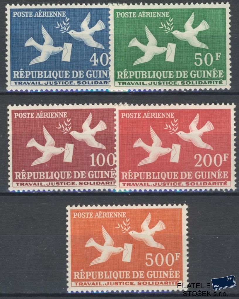 Guinée známky Mi 26-30