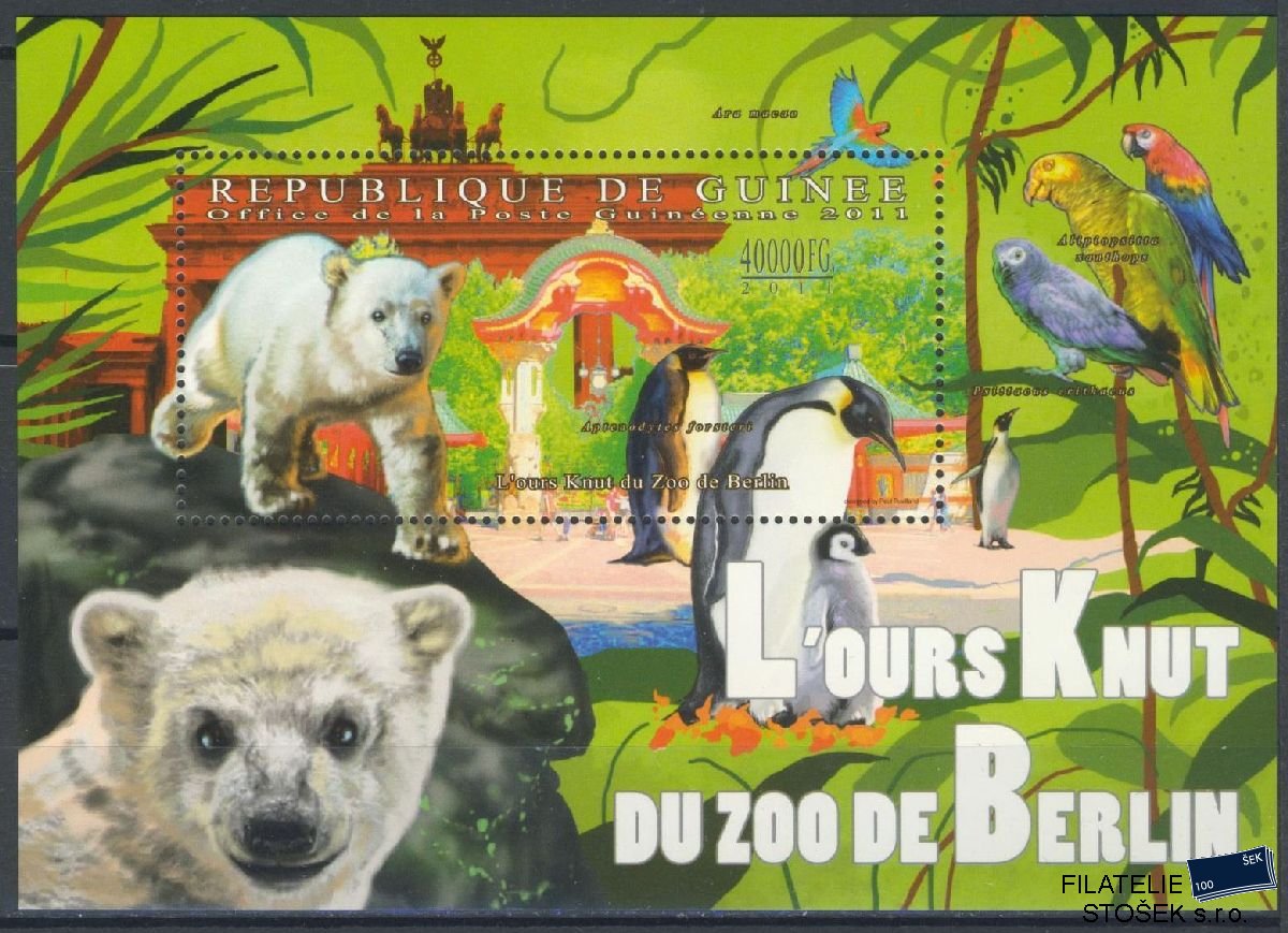 Guinea známky Mi Blok 2012