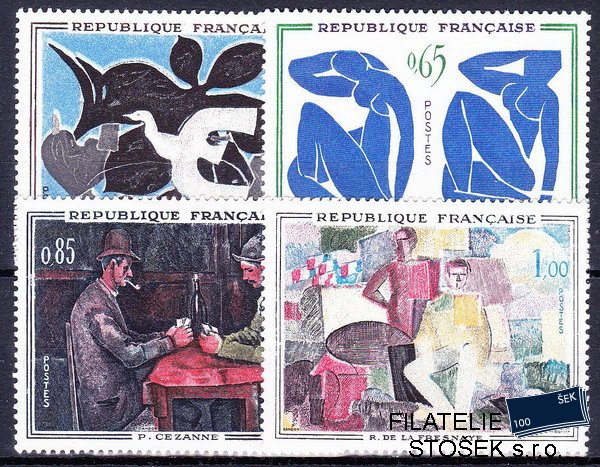 Francie známky Mi 1372-5