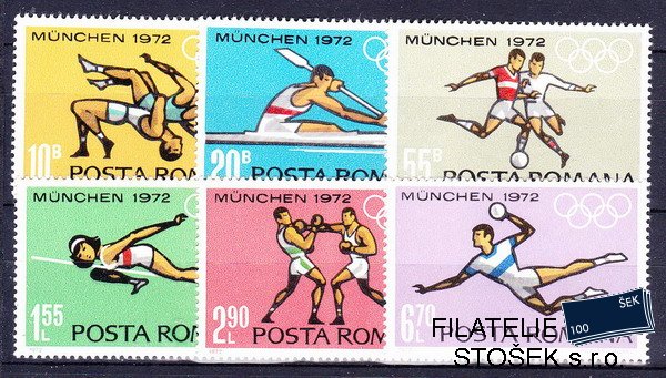 Rumunsko známky Mi 3012-7