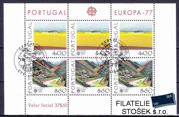 Portugalsko známky Mi 1360-1 - Bl.20