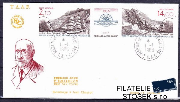 Antarktida francouzská známky Mi 0216-7 razítko Iles St.Paul et Amsterdam