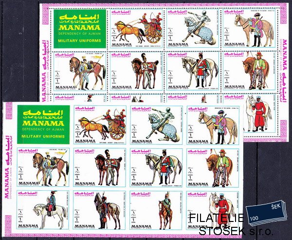 Manama známky Mi 1008-29