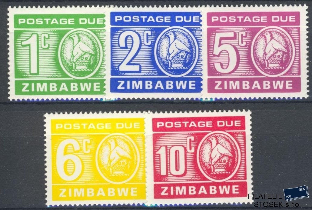 Zimbabwe známky Mi P 16-20