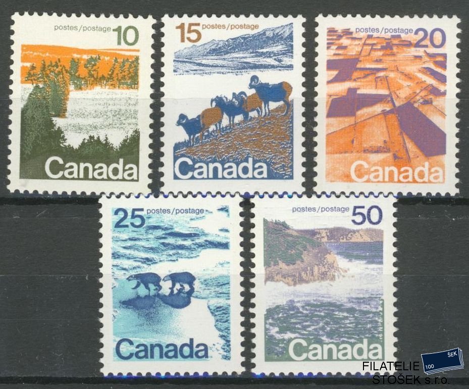 Kanada známky Mi 506-10