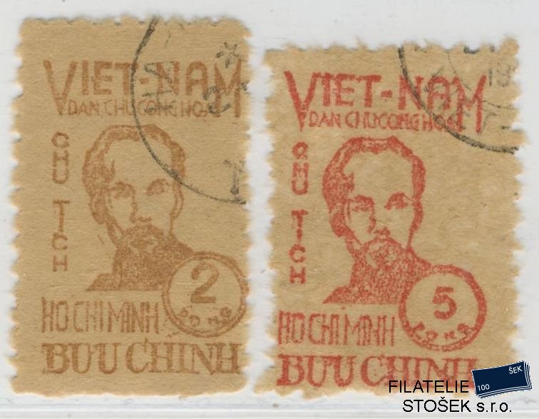 Vietnam známky Mi 2-3