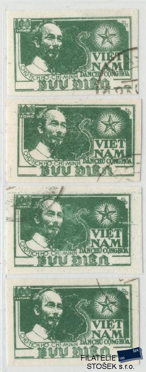 Vietnam známky Mi 5 Sestava
