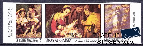 Ras al Khaima známky Mi 0349-51 B