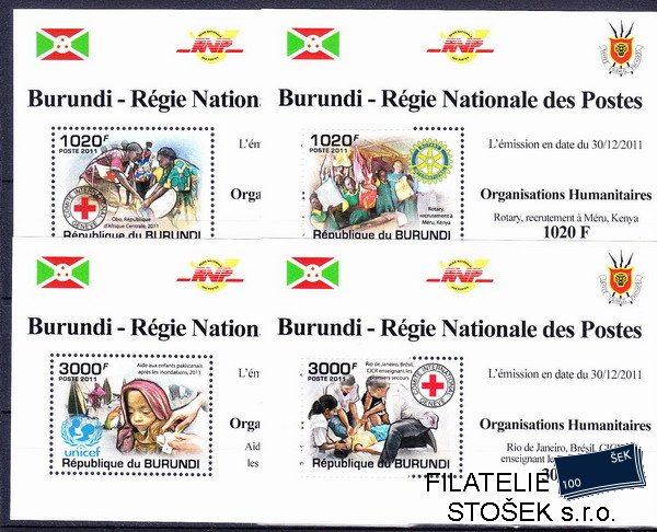 Burundi známky Mi 2226-9