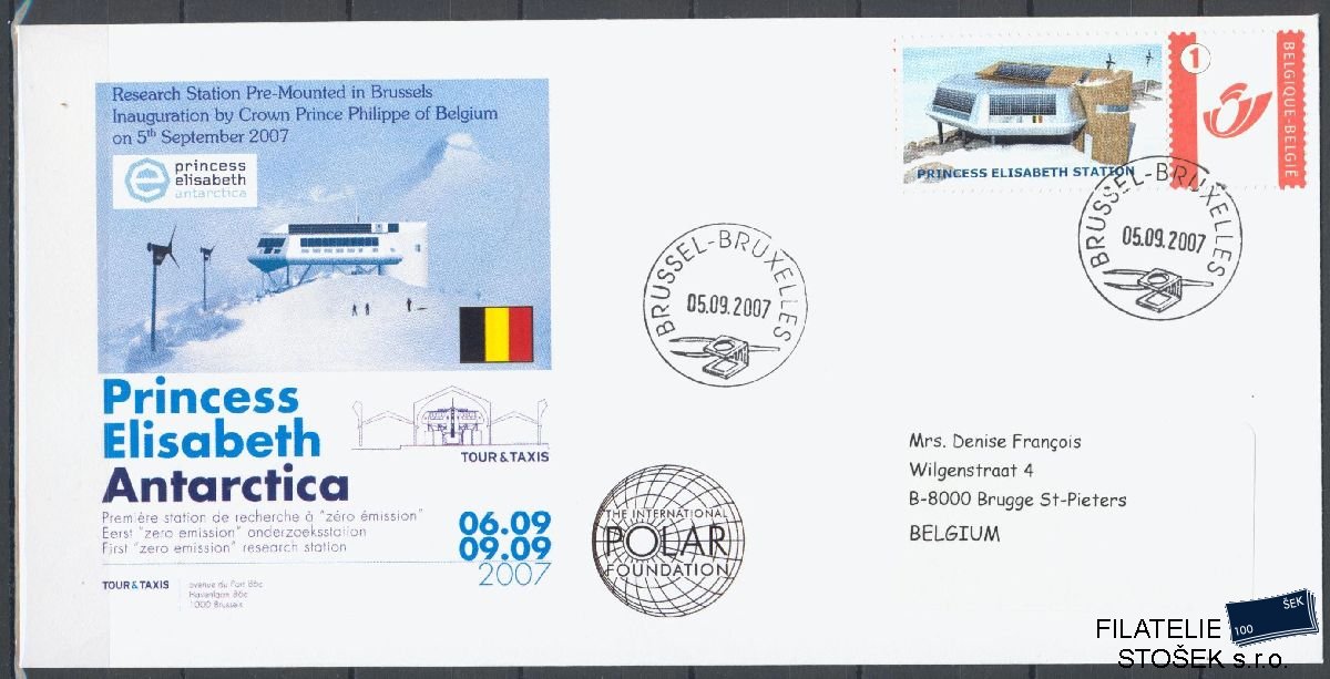 Belgie celistvosti Mi 3428 - Antarktida