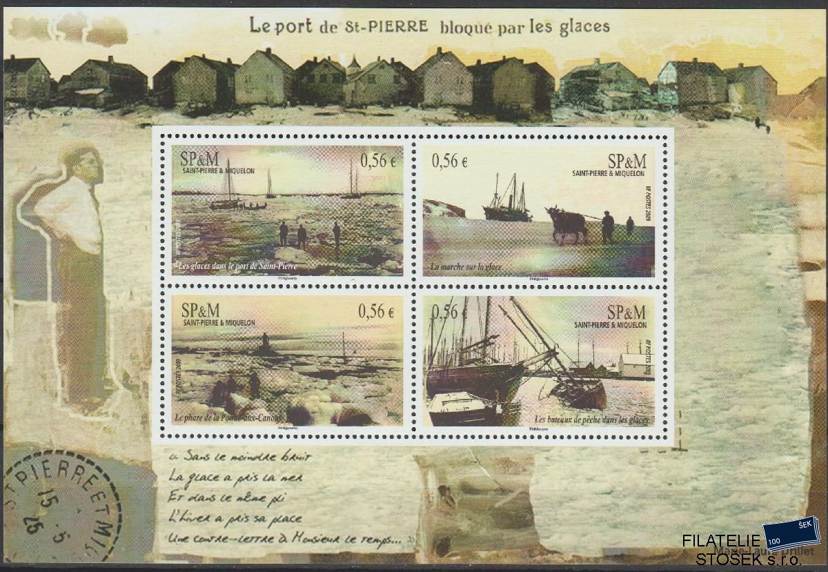 St. Pierre et Miquelon známky Mi Blok 11